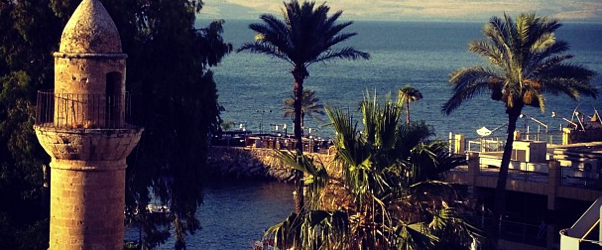 Shalom from the Sea of Galilee (video)